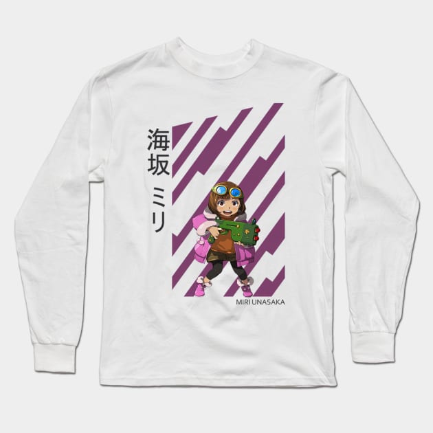 Miri BD Anime Long Sleeve T-Shirt by ShariLambert